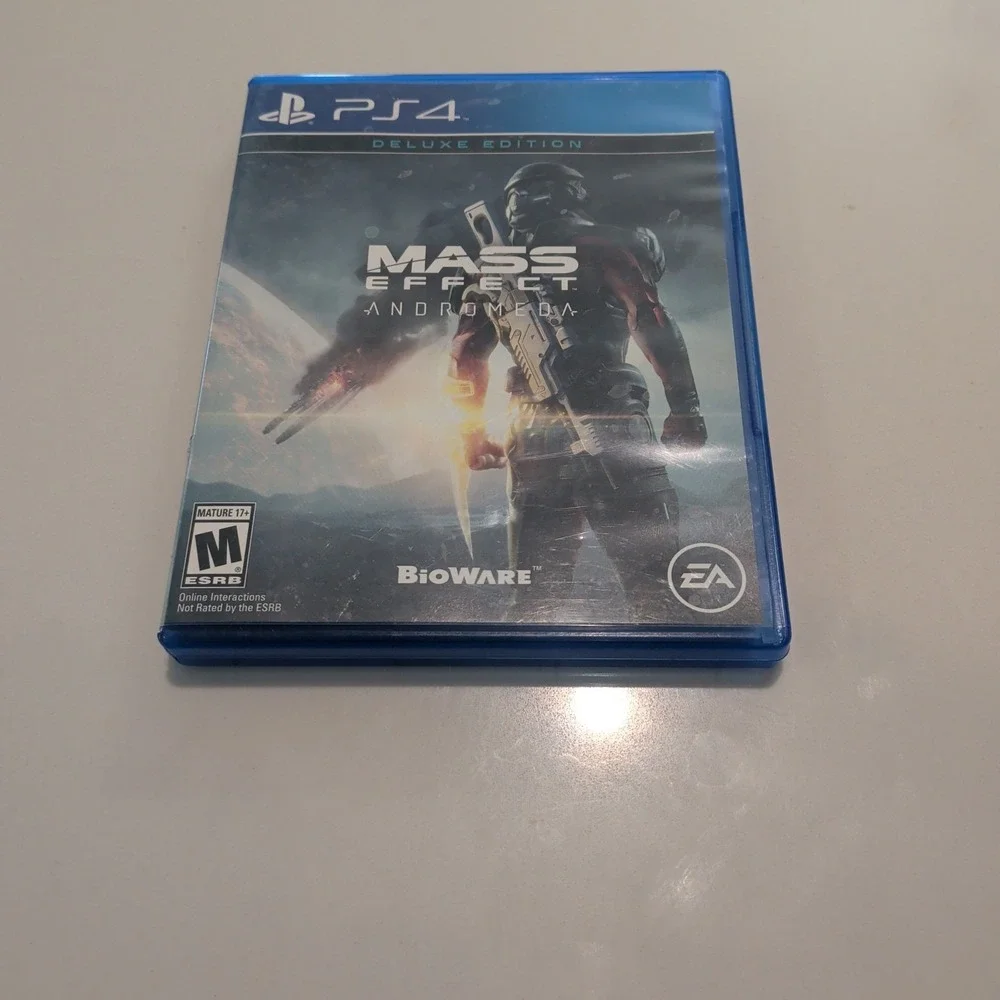 Mass Effect Andromeda Deluxe Edition PS4 (Sony PlayStation 4, 2017) Complete